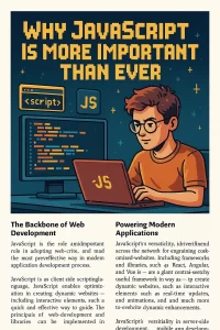 why javascript is more important