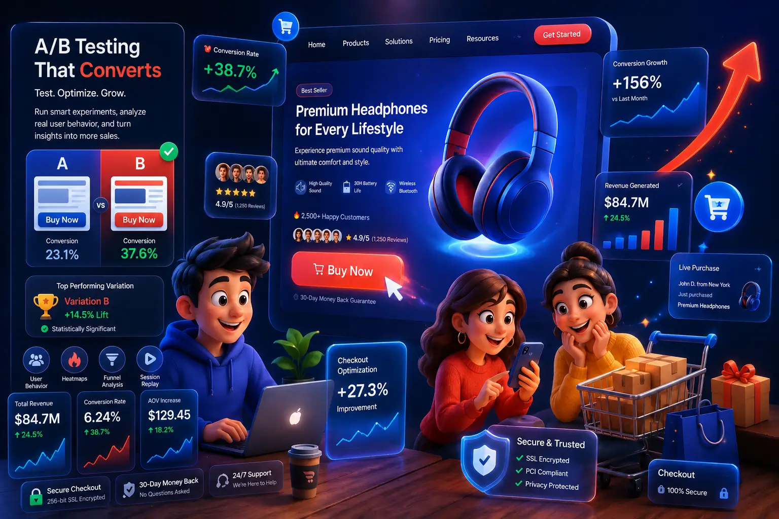3 Website Design Secrets That Increase Online Conversions