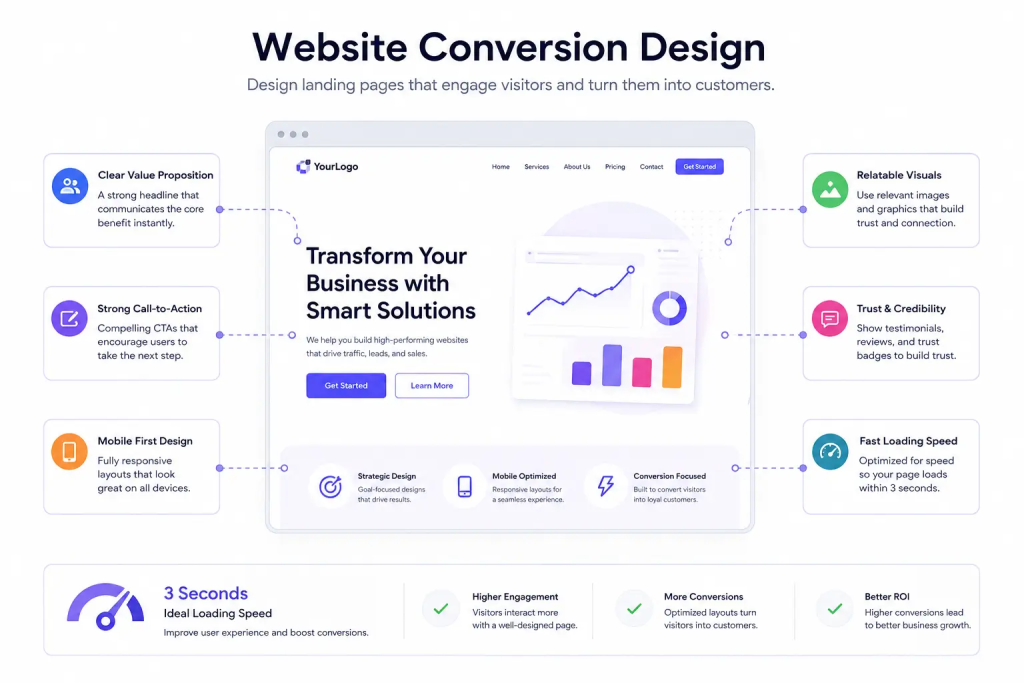 Website Design Conversion Chart website-conversion design