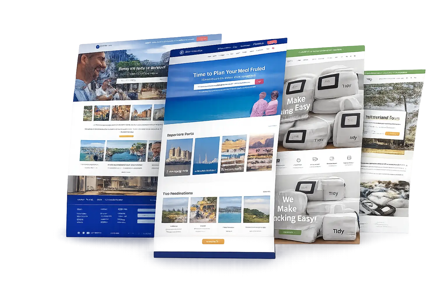 Tour and Travel Website Design Portfolio by My DevIT Solutions