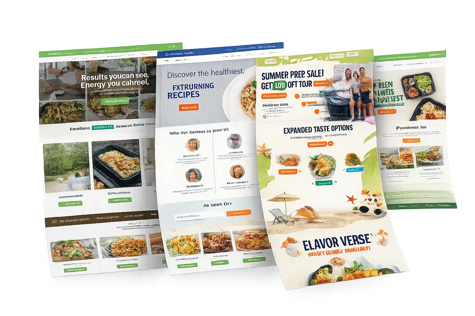 Food and Beverage Website Development Portfolio by My DevIT Solutions