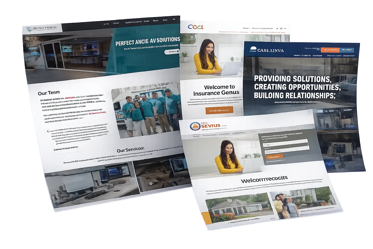 Service-Based Business Website Development Portfolio by My DevIT Solutions