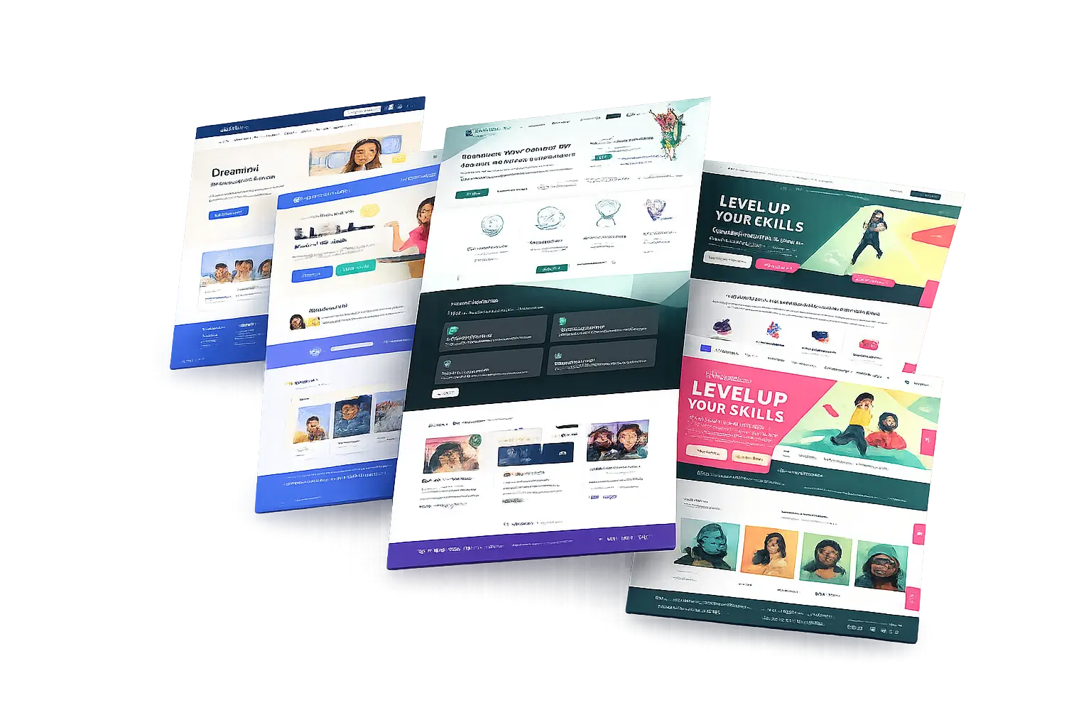 E-Learning Website Development Portfolio by My DevIT Solutions