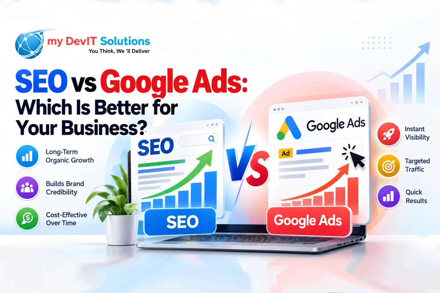 Is SEO Better Than Google Ads for Your Business?