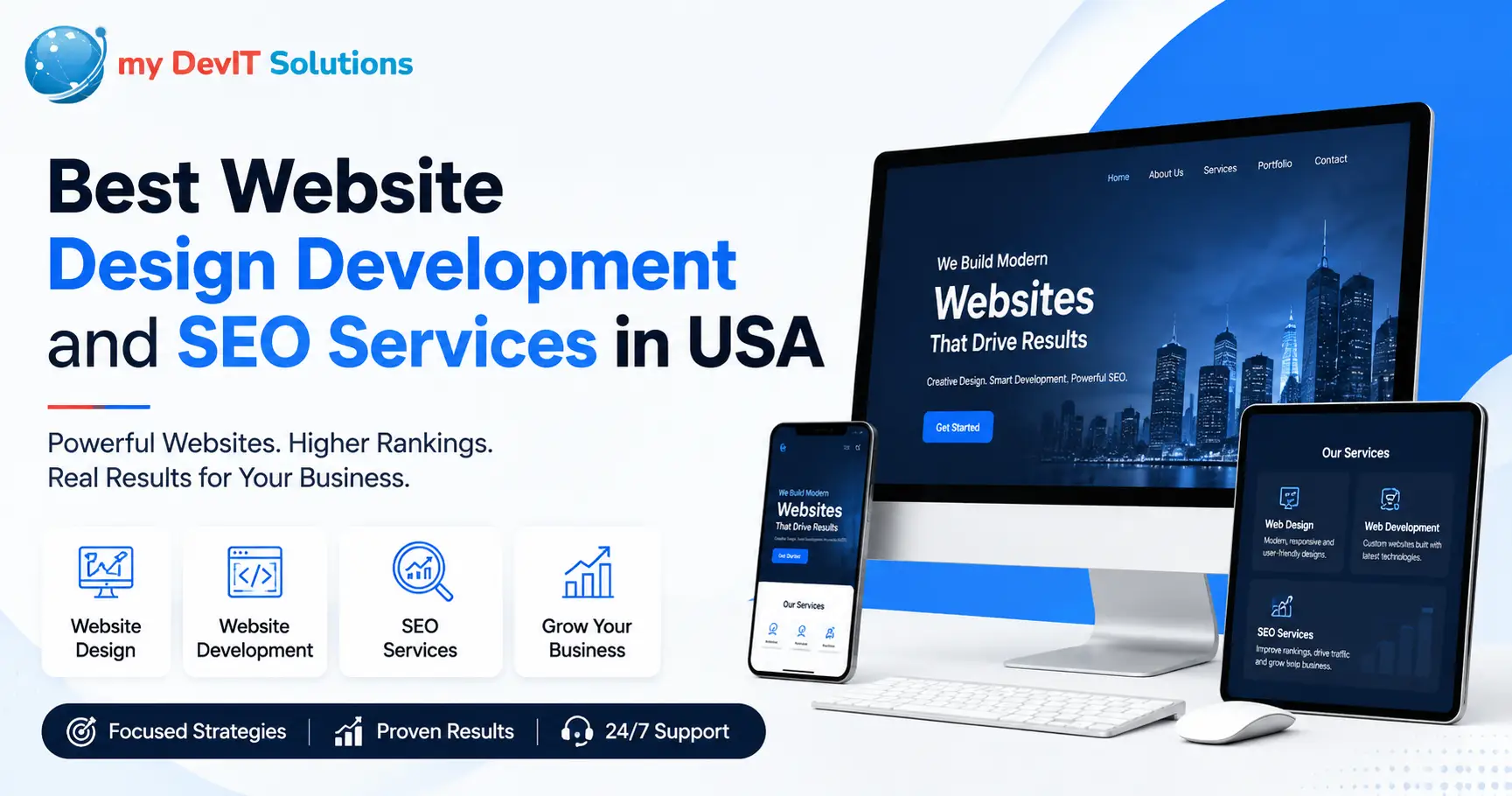 Best Website Design Development and SEO Services in USA