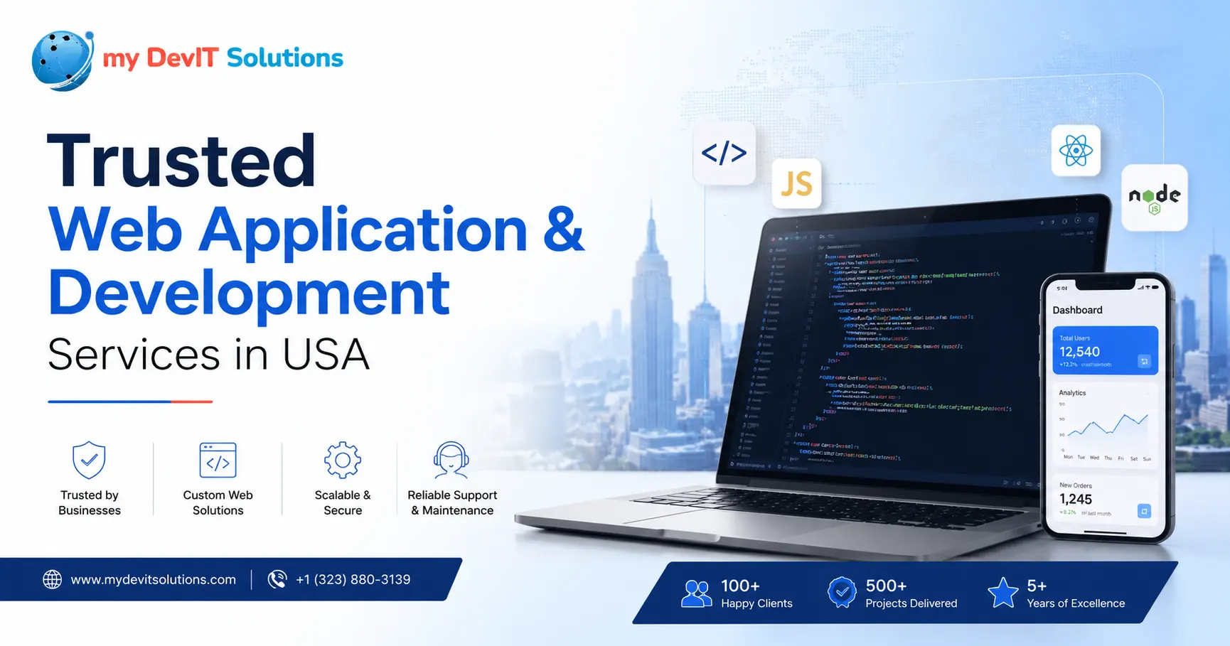 Trusted Web Application & Development Services in USA